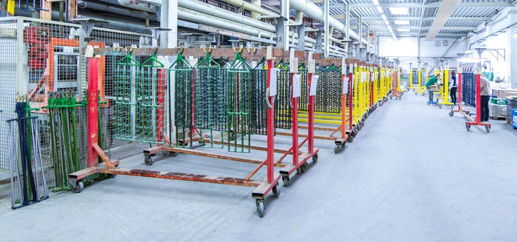 Werkshalle der Mendener Oberflächentechnik